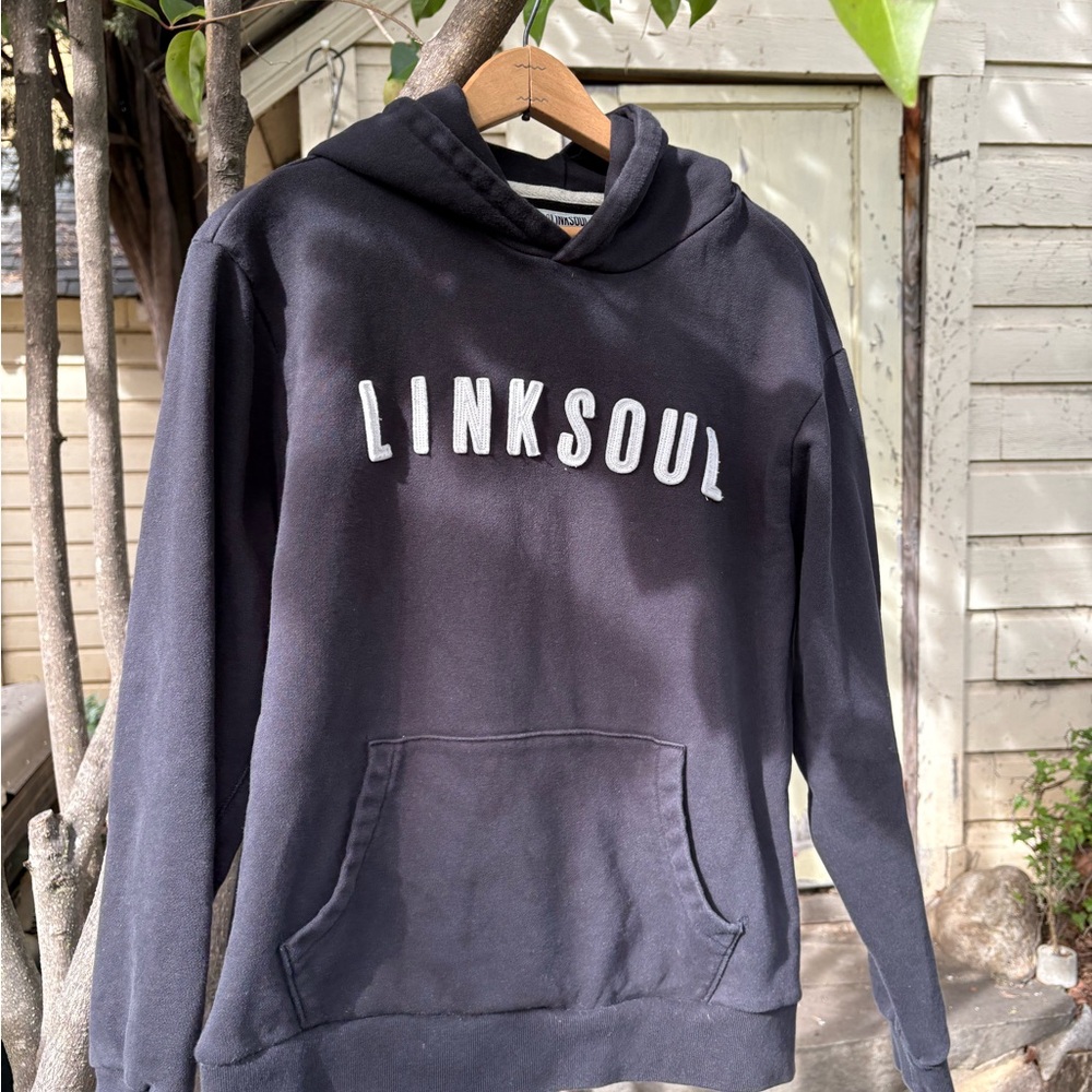 Linksoul black hoodie